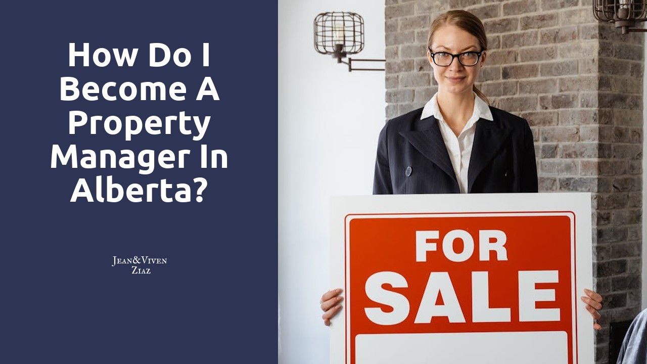 How do I become a property manager in Alberta?